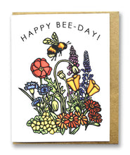 Load image into Gallery viewer, CC1004: Cute Little Card: Happy Bee-Day - Pack of 6