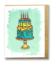 Load image into Gallery viewer, CC1012: Cute Little Card: Celebration Cake - Pack of 6