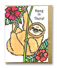 Load image into Gallery viewer, CC1019: Cute Little Card: Hang In There - Pack of 6