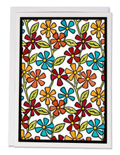 Load image into Gallery viewer, ARC-SA117 Flowers on White - Pack of 12