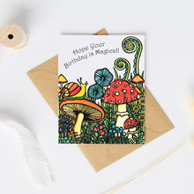 Load image into Gallery viewer, CC1002: Cute Little Card: Magical Birthday - Pack of 6