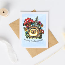 Load image into Gallery viewer, CC1009: Cute Little Card: Hedgehugs - Pack of 6