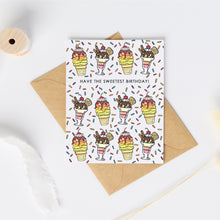 Load image into Gallery viewer, CC1011: Cute Little Card: Have the Sweetest Birthday - Pack of 6
