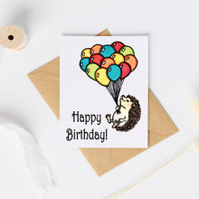 Load image into Gallery viewer, CC1022: Cute Little Card: Happy Birthday Balloons - Pack of 6