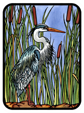 Load image into Gallery viewer, ST357: Heron - Pack of 12