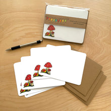 Load image into Gallery viewer, PP3007: Cute Little Postcard Packs: Mushrooms - Pack of 3