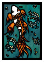Load image into Gallery viewer, ARC-SA102 Greeting Card Koi - Pack of 12