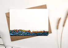 Load image into Gallery viewer, PP3001: Cute Little Postcard Packs: Alpenglow Mountains - Pack of 3