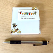 Load image into Gallery viewer, 3x3-2009: Cute Little 3x3 Pint Size Notes: Bumble Bee - Pack of 3