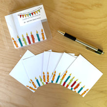 Load image into Gallery viewer, 3x3-2010: Cute Little 3x3 Pint Size Notes: Candles - Pack of 3