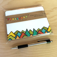 Load image into Gallery viewer, PP3005: Cute Little Postcard Packs: Triangle Trees - Pack of 3