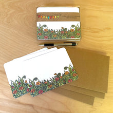 Load image into Gallery viewer, PP3006: Cute Little Postcard Packs: Flowers - Pack of 3