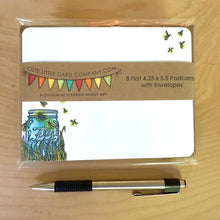 Load image into Gallery viewer, PP3011: Cute Little Postcard Packs: Summer Fireflies - Pack of 3