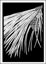 Load image into Gallery viewer, ARC-SA054 Greeting Card Pine Bough - Pack of 12