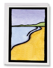 Load image into Gallery viewer, ARC-SA066 Greeting Card Beach - Pack of 12