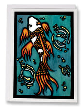 Load image into Gallery viewer, ARC-SA102 Greeting Card Koi - Pack of 12