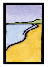 Load image into Gallery viewer, ARC-SA066 Greeting Card Beach - Pack of 12