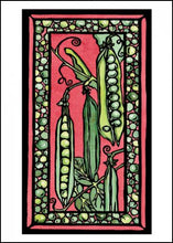 Load image into Gallery viewer, ARC-SA041 Greeting Card Peas - Pack of 12