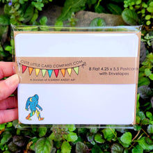 Load image into Gallery viewer, PP3002: Cute Little Postcard Packs: Bigfoot Sasquatch - Pack of 3