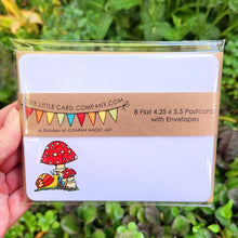 Load image into Gallery viewer, PP3007: Cute Little Postcard Packs: Mushrooms - Pack of 3