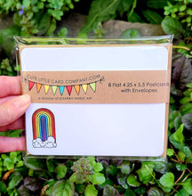 Load image into Gallery viewer, PP3003: Cute Little Postcard Packs: Rainbow - Pack of 3