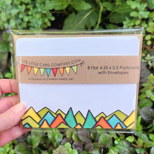 Load image into Gallery viewer, PP3005: Cute Little Postcard Packs: Triangle Trees - Pack of 3