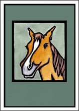Load image into Gallery viewer, ARC-SA028 Greeting Card Pretty Pony - Pack of 12