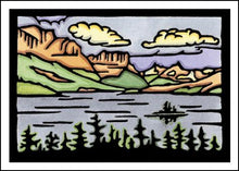 Load image into Gallery viewer, ARC-SA058 Greeting Card St. Mary's Lake - Pack of 12