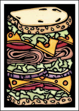 Load image into Gallery viewer, ARC-SA078 Greeting Card Sandwich - Pack of 12