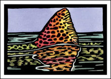 Load image into Gallery viewer, ARC-SA015 Greeting Card Surfacing Fish - Pack of 12