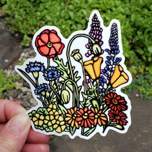 Load image into Gallery viewer, ST433: The Wild Ones Flower Sticker - Pack of 12