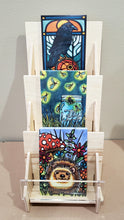 Load image into Gallery viewer, 3 Tier (Pre Packed) Plywood/Acrylic Postcard Display