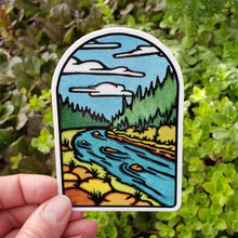 Load image into Gallery viewer, ST286: River Sticker - Pack of 12