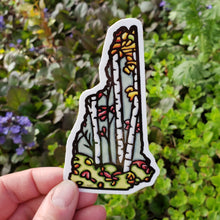 Load image into Gallery viewer, ST278: New Hampshire State Sticker - Pack of 12