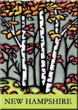 Load image into Gallery viewer, Name Dropped Magnet - Autumn Woods