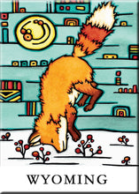 Load image into Gallery viewer, Name Dropped Magnet - Dive In Fox