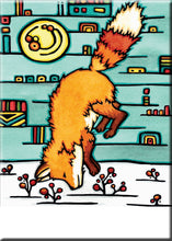 Load image into Gallery viewer, Name Dropped Magnet - Dive In Fox