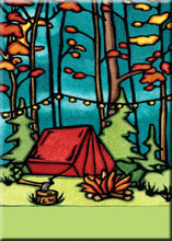 Load image into Gallery viewer, Name Dropped Magnet - Tent