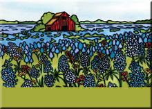 Load image into Gallery viewer, Name Dropped Magnet - Fields of Blue Barn