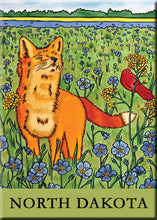 Load image into Gallery viewer, Name Dropped Magnet - Fox