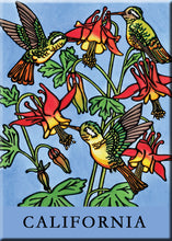 Load image into Gallery viewer, Name Dropped Magnet - Hummingbirds