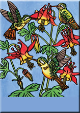 Load image into Gallery viewer, Name Dropped Magnet - Hummingbirds