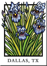 Load image into Gallery viewer, Name Dropped Magnet - Iris