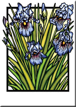 Load image into Gallery viewer, Name Dropped Magnet - Iris