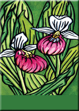 Load image into Gallery viewer, Name Dropped Magnet - Lady Slippers