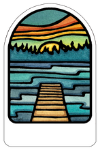Load image into Gallery viewer, Name Dropped Sticker - QTY 250: Lake Life