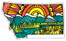 Load image into Gallery viewer, Name Dropped Sticker - Montana