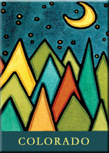 Load image into Gallery viewer, Name Dropped Magnet - Moonlit Forest