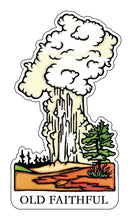 Load image into Gallery viewer, Name Dropped Sticker - Old Faithful