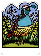 Load image into Gallery viewer, Name Dropped Sticker - Quail